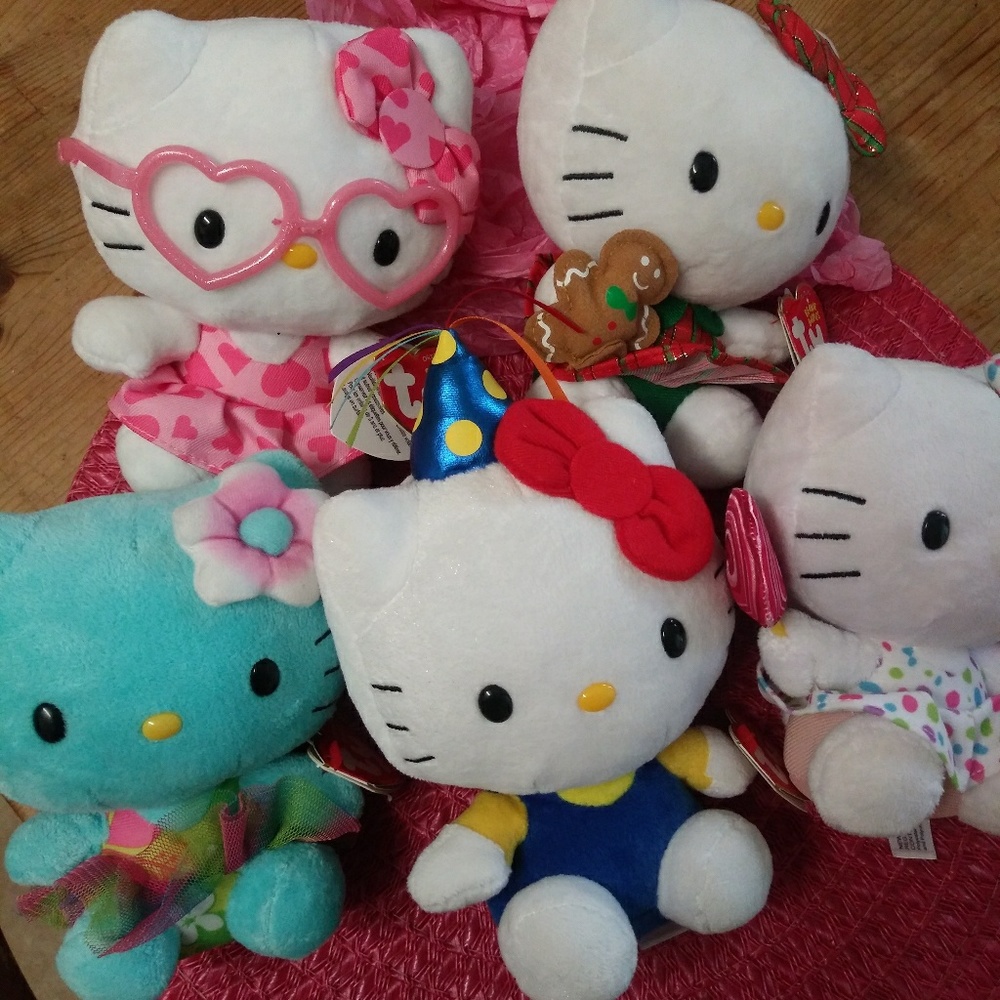 Ty Beanie Babies Hello Kitty Plush